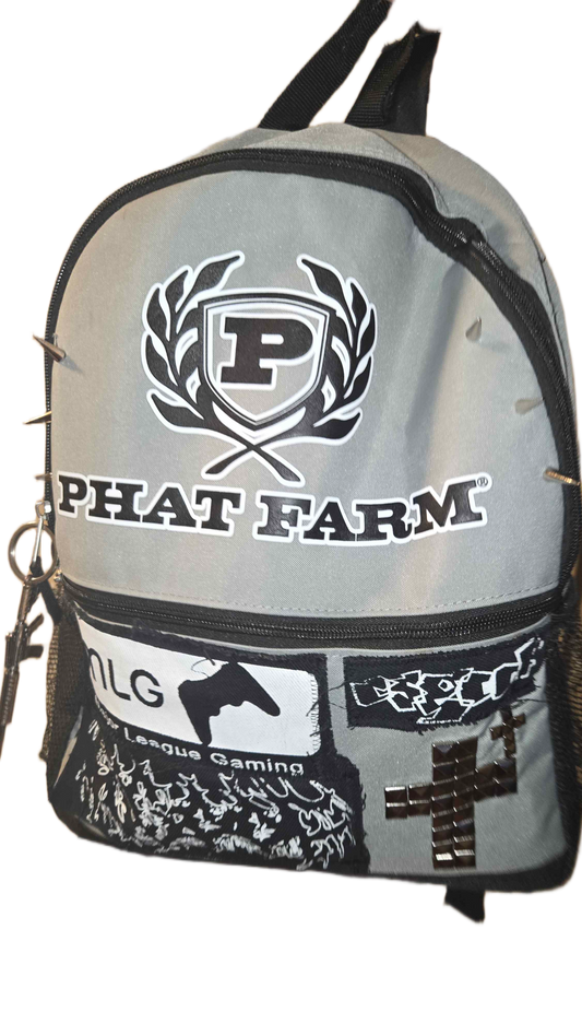 upcycled phat farms bag